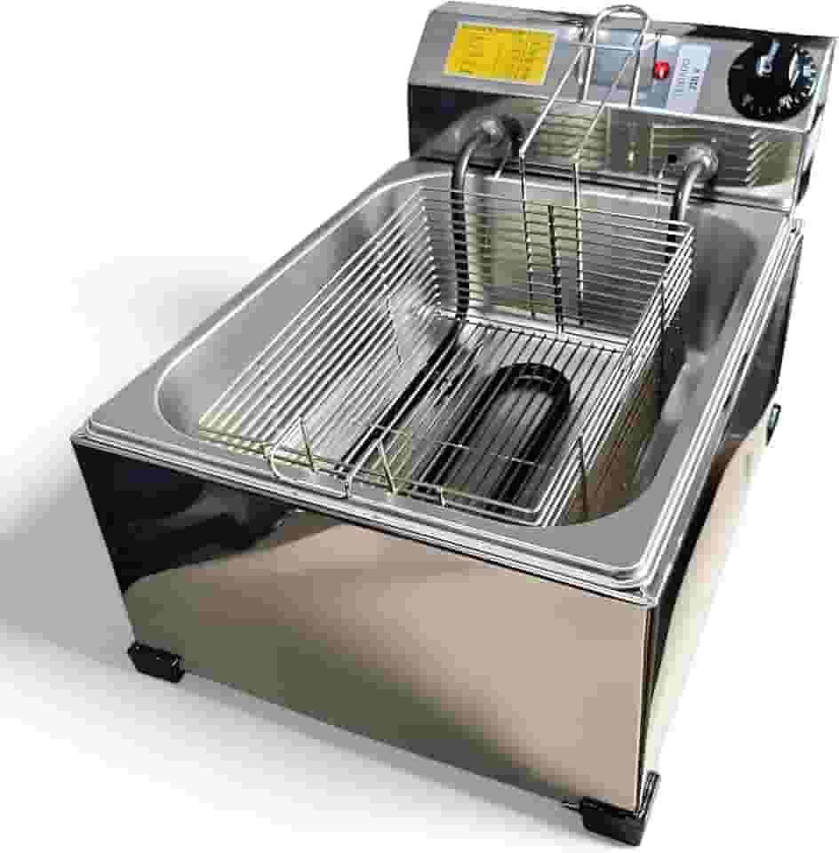 Fritadeira Elétrica Industrial A Óleo 5lts Com Inmetro 220v
