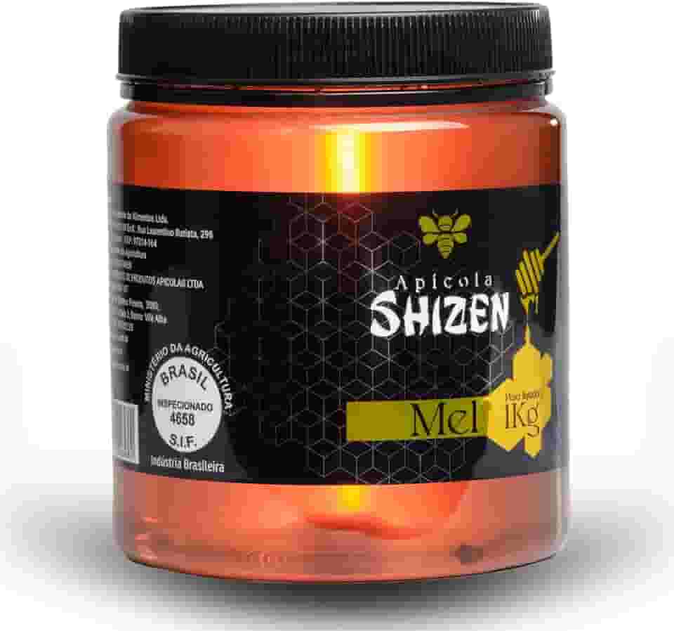 Apícola Shizen | Mel de 1,05 Kg | Mel Premium Silvestre 100% Puro Natural, Saudável e Rico em Nutrientes, Embalagem Econômica com Lacre Seguro