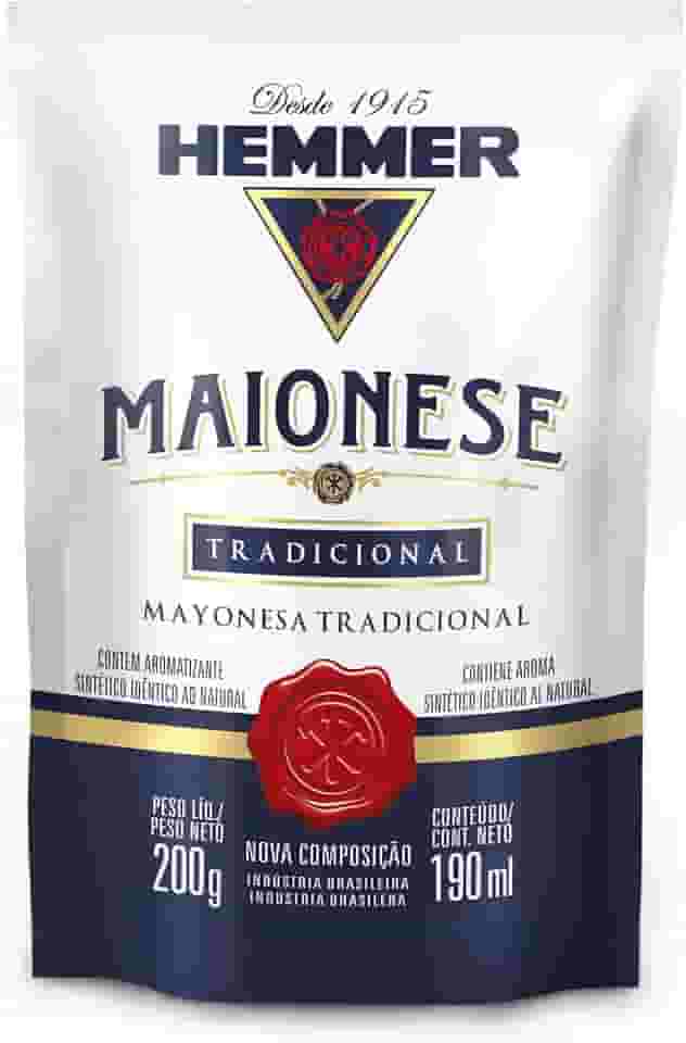 Hemmer Maionese Tradicional Sache Hemmer 200G