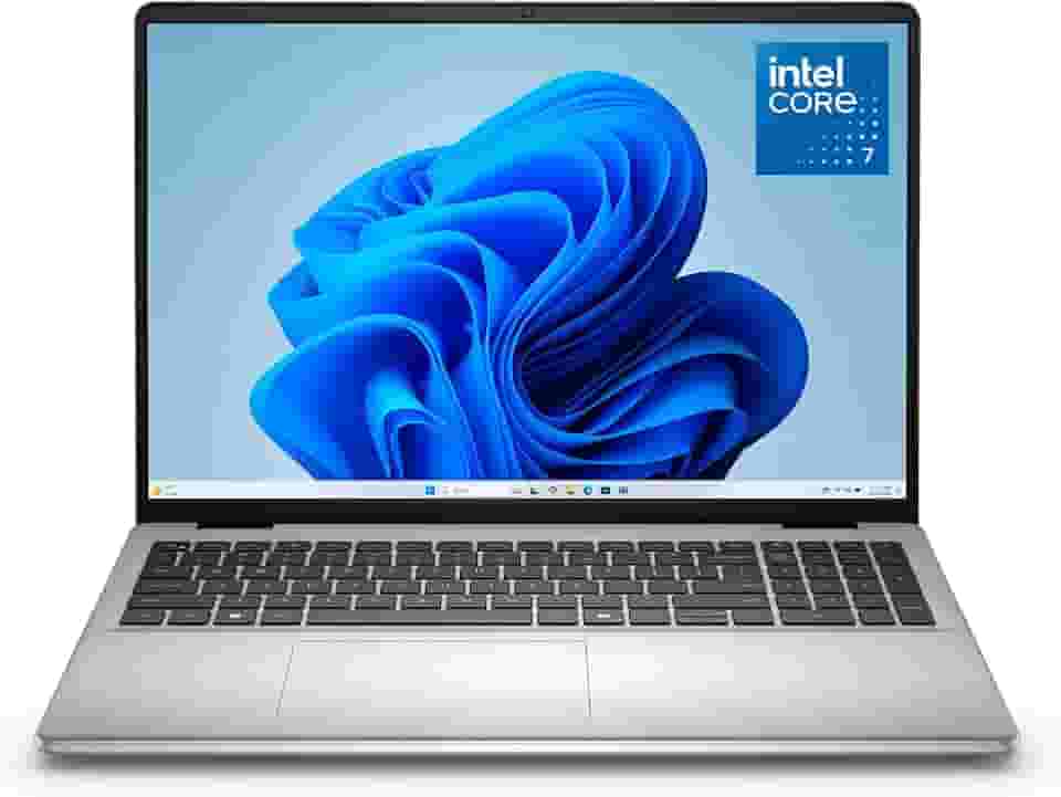 Dell Laptop 16 DC16251-40.6 cm 16:10 FHD + Display, Intel Core 7 150U, 16GB DDR5 RAM, SSD de 1TB, Intel Graphics, Windows 11 Home, serviço no local - Platinum Silver