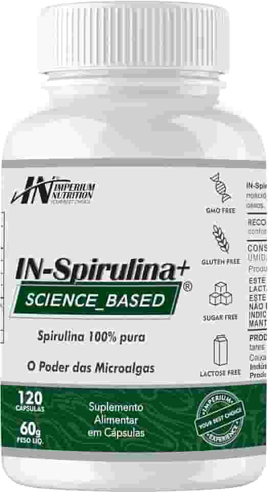 IN-Spirulina+ (Spirulina 120 Cápsulas) Imperium Nutrition