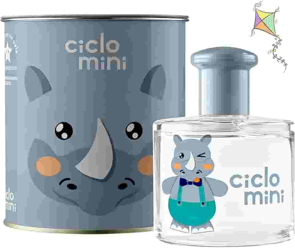 Perfume Deo Colonia Infantil Menino Ciclo Mini Rino Lata 100ml