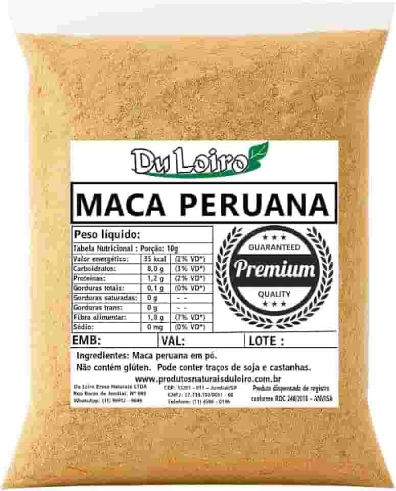 Maca Peruana 100% Pura em Pó 100grs