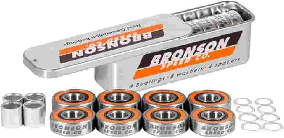 Rolamentos de skate Bronson Speed Co, Next Generation, 8 unidades