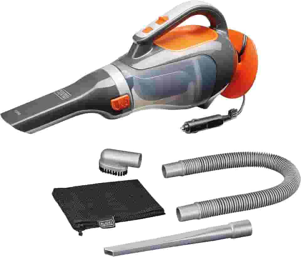 BLACK+DECKER Aspirador de Pó para Automóveis BDCV610 Portátil 12V