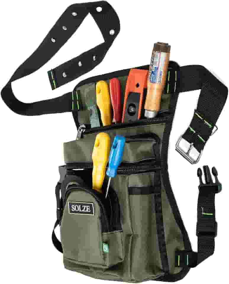 Pochete Cartucheira De Perna Para Ferramentas Solze