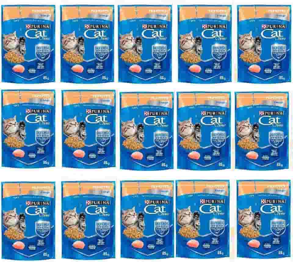 Pack Ração Úmida Nestlé Purina Cat Chow Para Gatos Filhotes Sabor Frango - Com 15 Sachês 85g