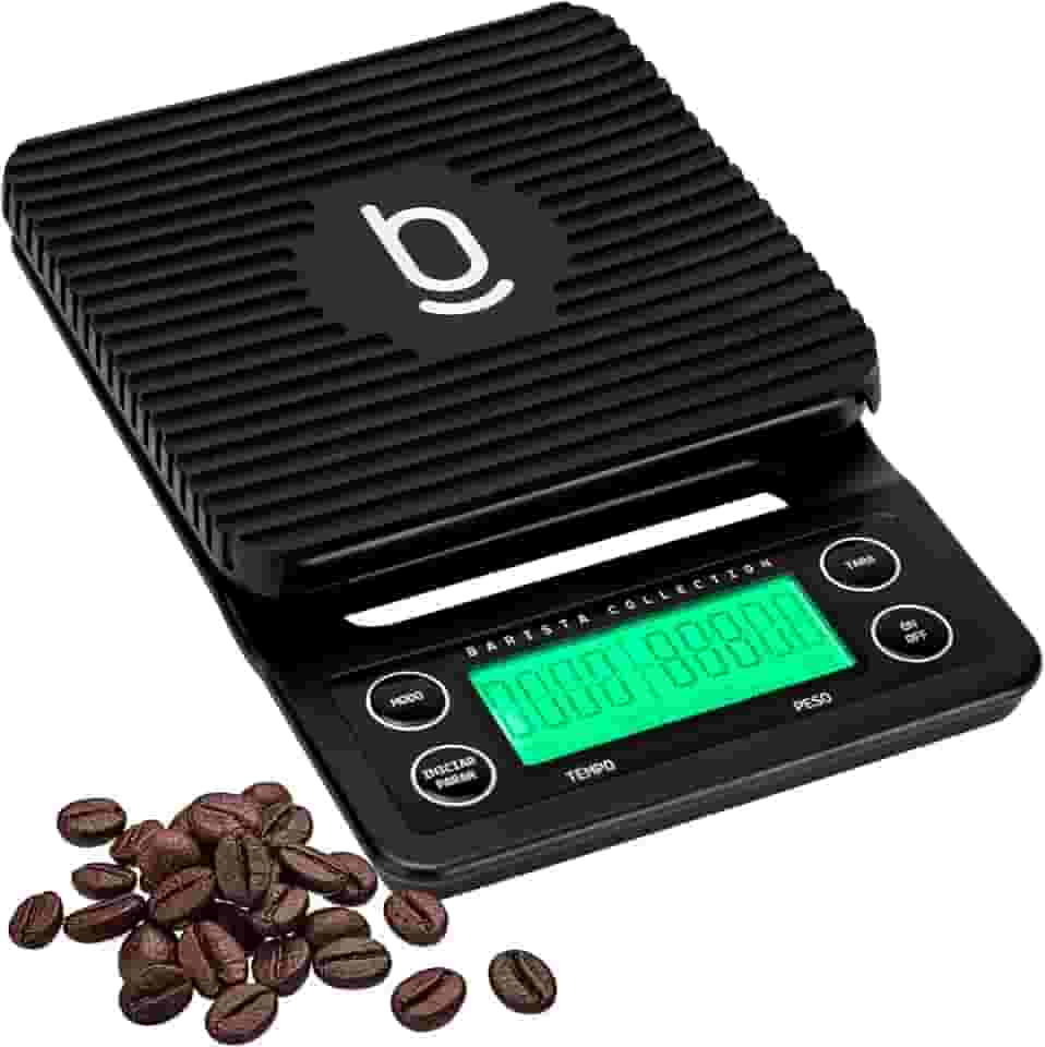 Balança Digital De Alta Precisão Para Café E Infusões Biscuitt Control Até 3kg Barista Collection