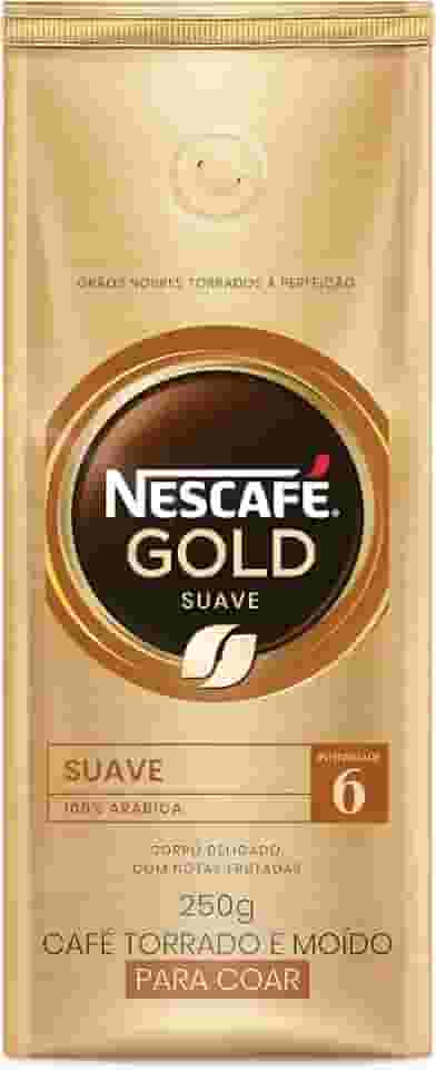 Café Torrado e Moído NESCAFÉ Gold Suave 250g