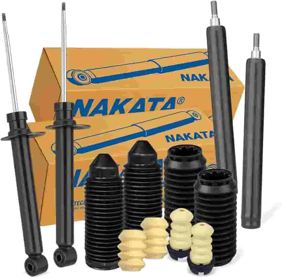 Kit Completo Suspensão Compatível com Gol G2 G3 G4 – 4 Amortecedores + Batentes e Coifas Dianteiro e Traseiro