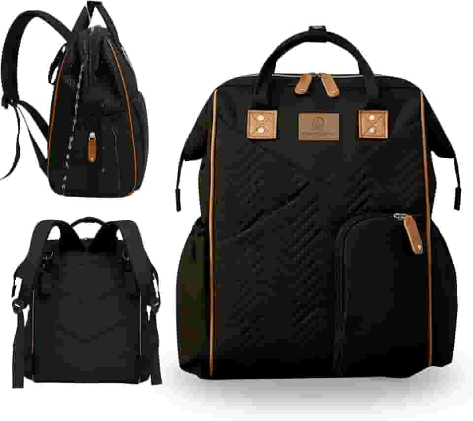 Mochila Maternidade Impermeável Ergonômica Multifuncional para Gestantes Mamãe e Bebê Menino Menina Versão Luxo Marca: Maternity Dream