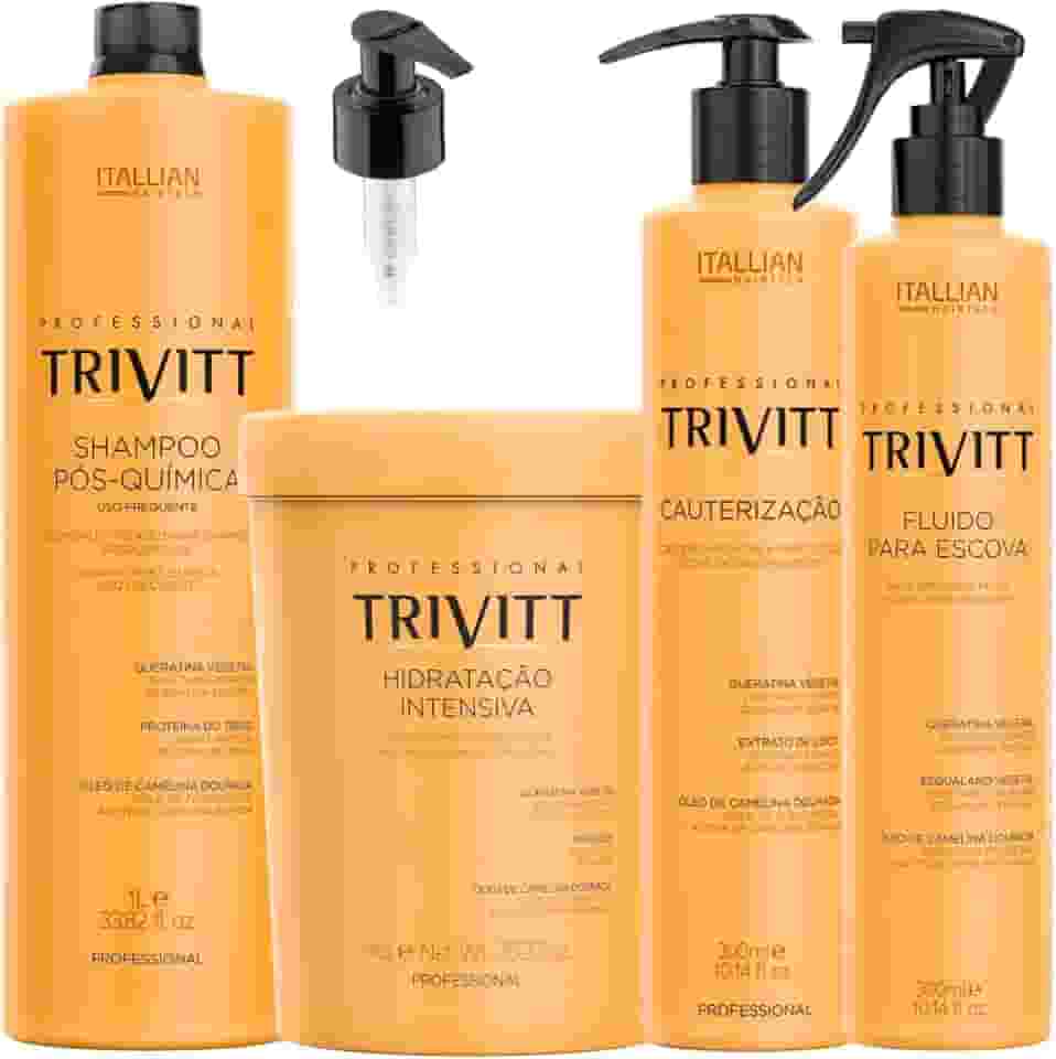 Kit Profissional Trivitt 04 produtos - Cauterização e Hidratação