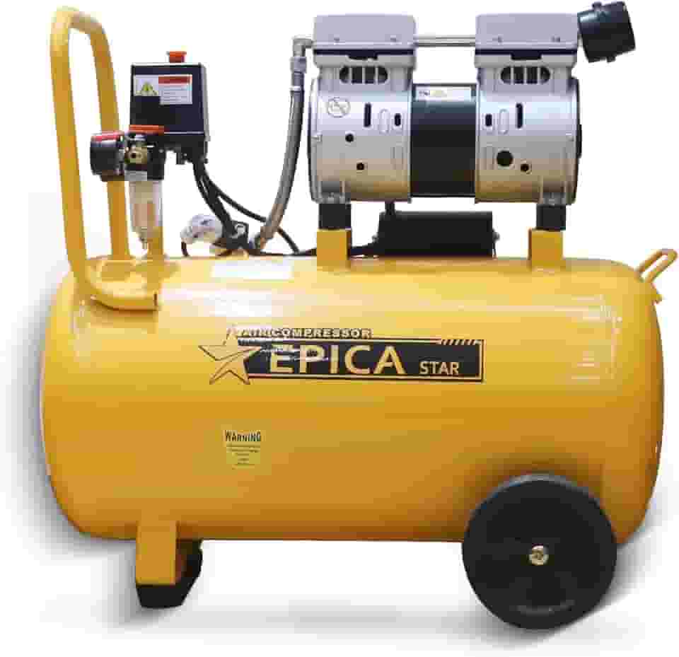 Compressor de Ar 220V Compressor 9L, 110L/MIN, para Pintura, Calibragem de Pneus e Reparos Automotivos