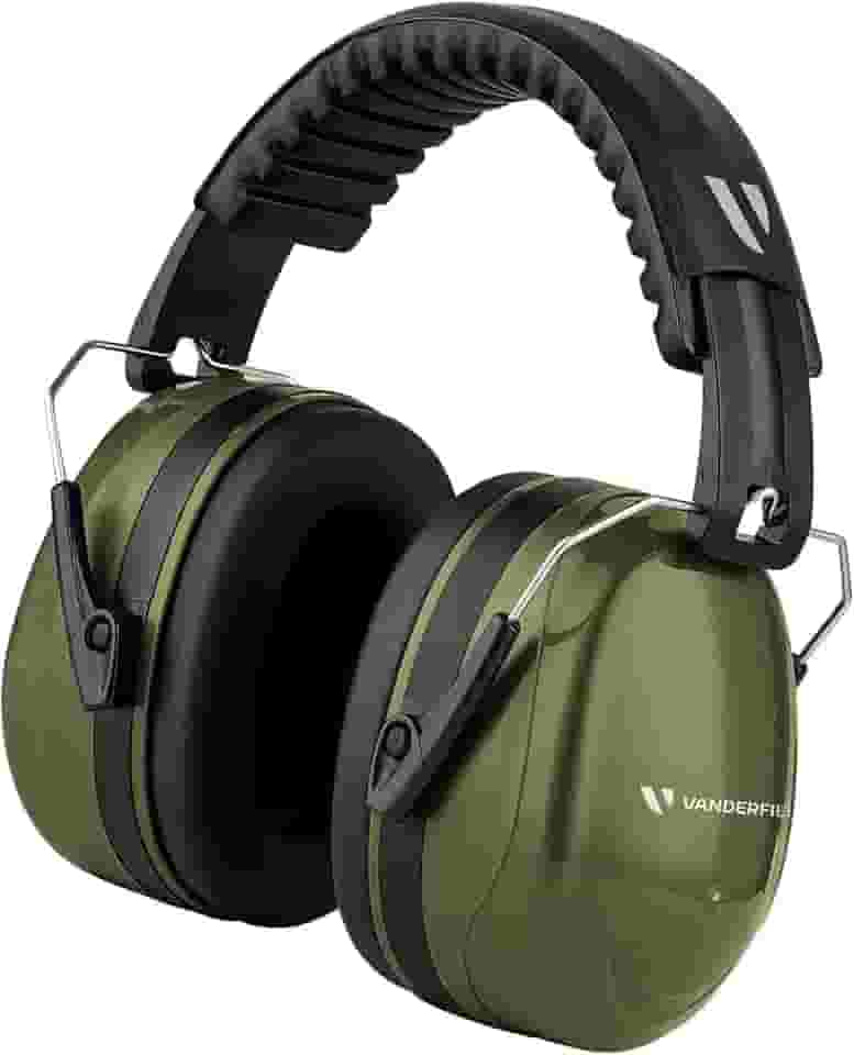 Vanderfields Ear Defenders Adultos, Certificado 33dB UKCA, Proteção de Ouvido para Trabalho, Cancelamento de Ruído para Autismo, Faça Você Mesmo, Corte, Construção, Tiro, Protetores de Ouvido, Fones