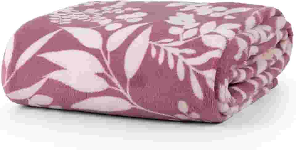 Cobertor Manta Microfibra Solteiro 01 Peça (Toque Aveludado) - Outono Folhas