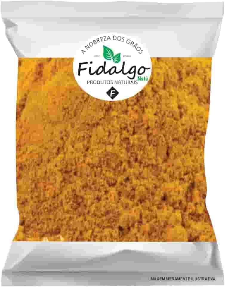 Cúrcuma Açafrão 1Kg Fidalgo Natú Qualidade tem Nome