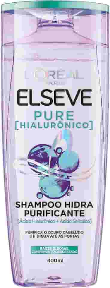ELSÉVE Shampoo L'Oréal Paris Elseve Pure Hialurônico 400Ml