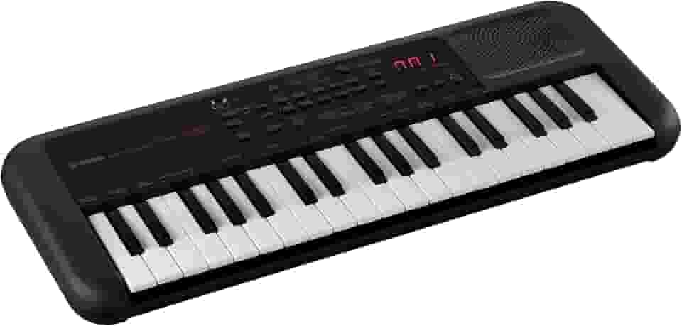 Yamaha PSS-A50 - Teclado digital portátil com gravação de frases, 42 vozes integradas e 138 tipos de arpejo com um design leve, em preto, 50,6 x 20,1 x 0,54 centímetros