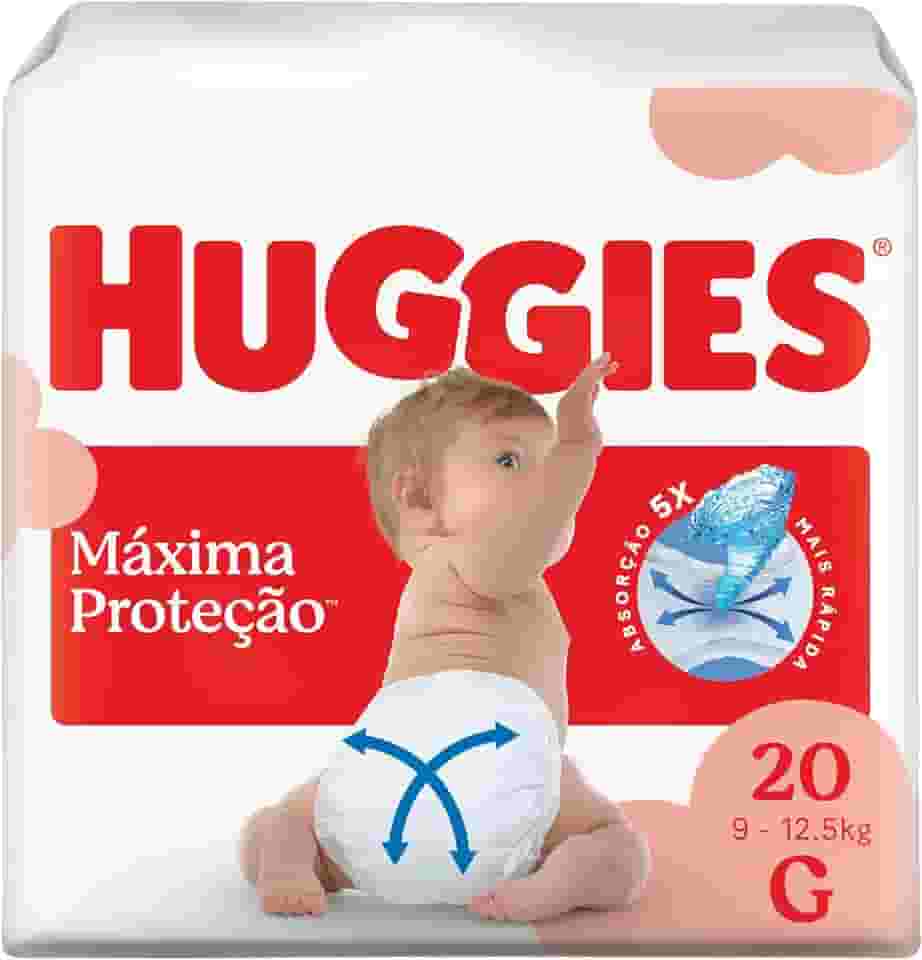 HUGGIES Fralda Supreme Care G - 20 Fraldas, Branco