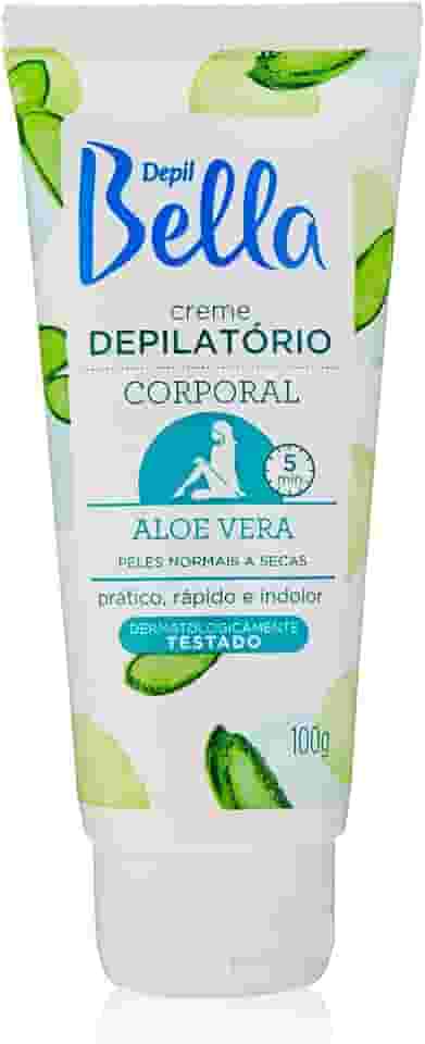 Creme Depilatório Corporal com Aloe e Vera, Depil Bella, 100G