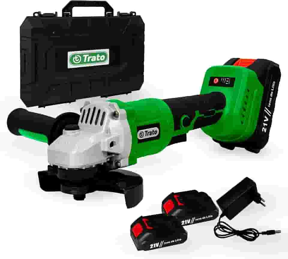 Esmerilhadeira Angular a bateria TESMB21 Trato