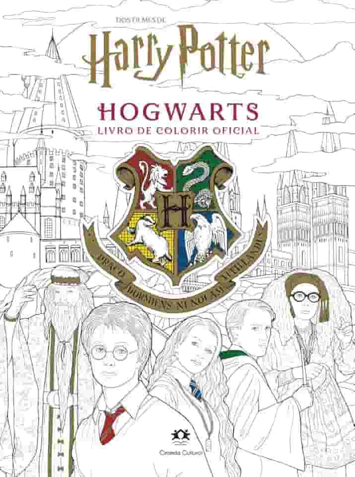 Harry Potter Casas de Hogwart: Livro de Colorir Oficial