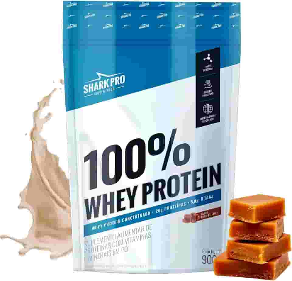 WHEY PROTEIN 100% DOCE DE LEITE 900G REFIL