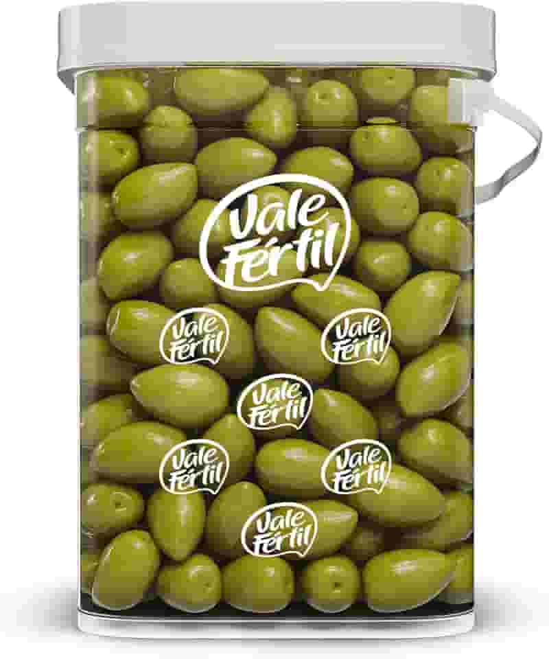 Azeitona Verde em Conserva Arauco Vale Fértil Premium Balde 2kg