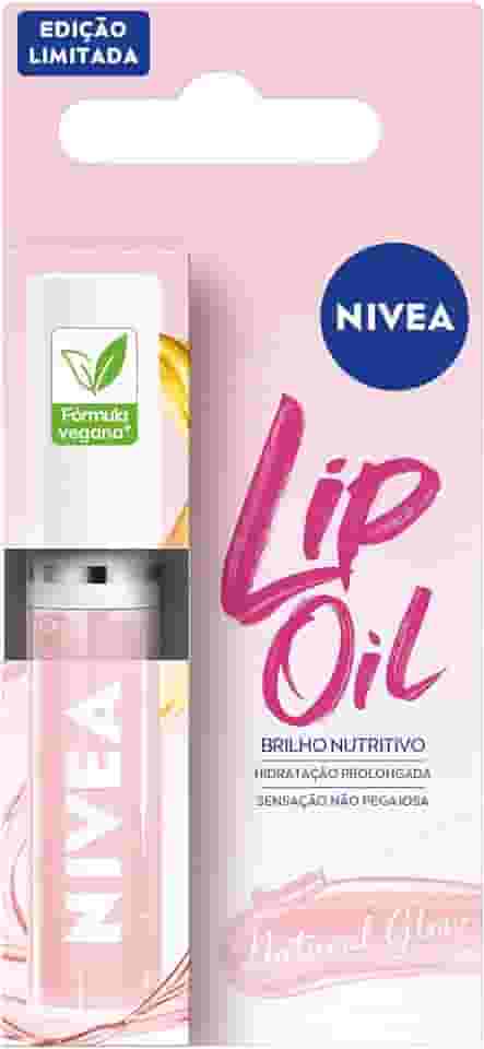 NIVEA Lip Oil Brilho Nutritivo Natural Glow 5,5ml