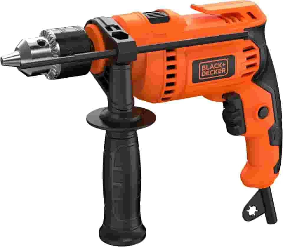 BLACK+DECKER Furadeira de Impacto 13mm, Potência 650W, com Acessórios, BED713650, 220V