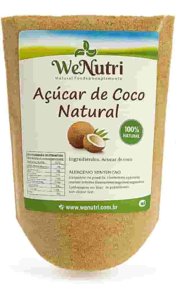 Açúcar de Coco Natural Wenutri 250g