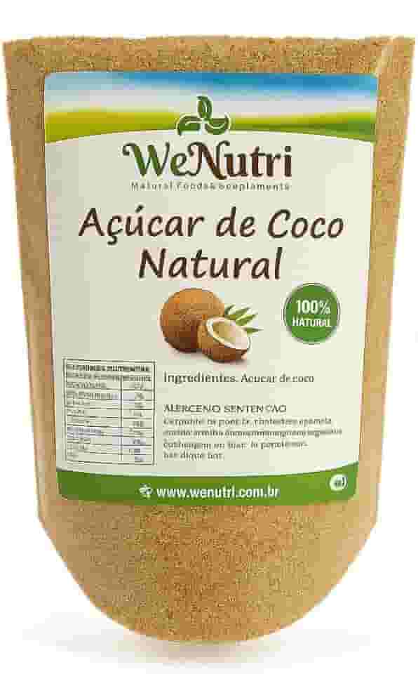 Açúcar de Coco Natural Wenutri 250g