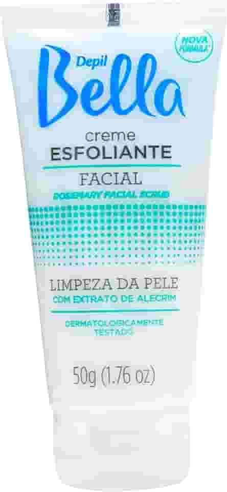 Creme Esfoliante Facial de Alecrim, Depil Bella, 50G