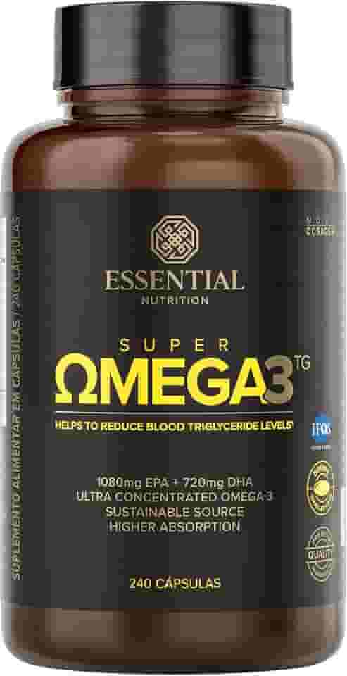 Super Ômega 3 TG Essential Nutrition - 240 Cápsulas