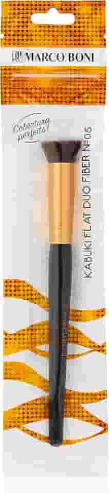 Marco Boni Kabuki Flat Duo Fiber Profissional Nº 05 1304 Preto 1 Unidade