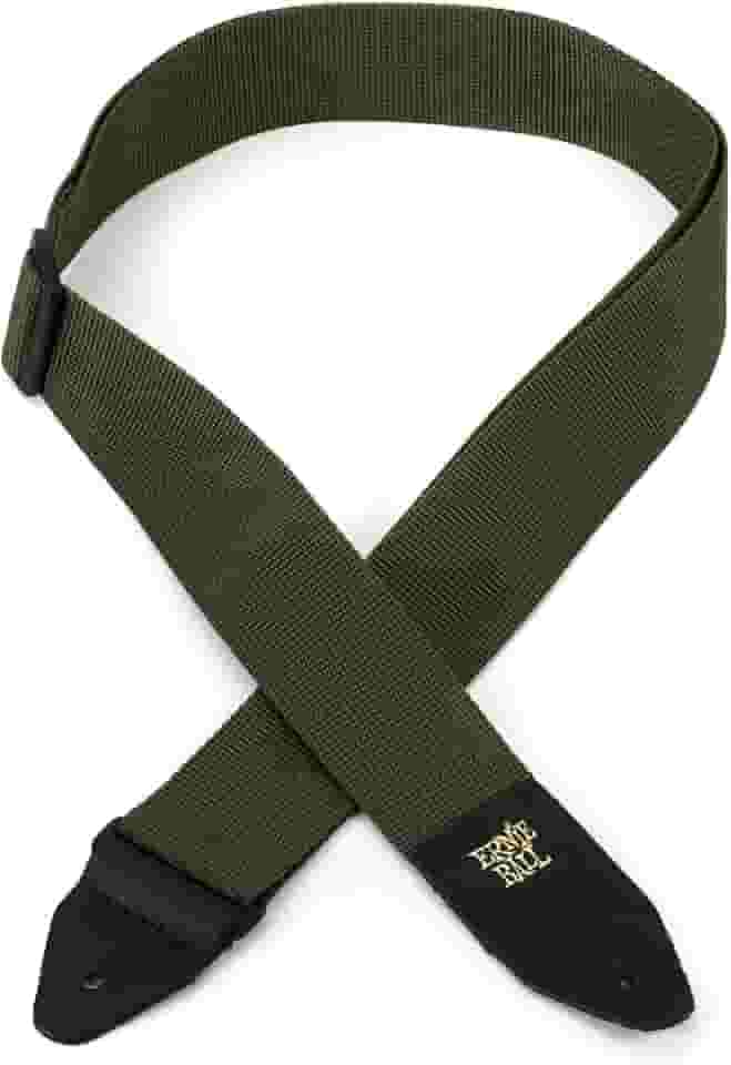 Alça para guitarra Ernie Ball PolyPro P04048, Olive
