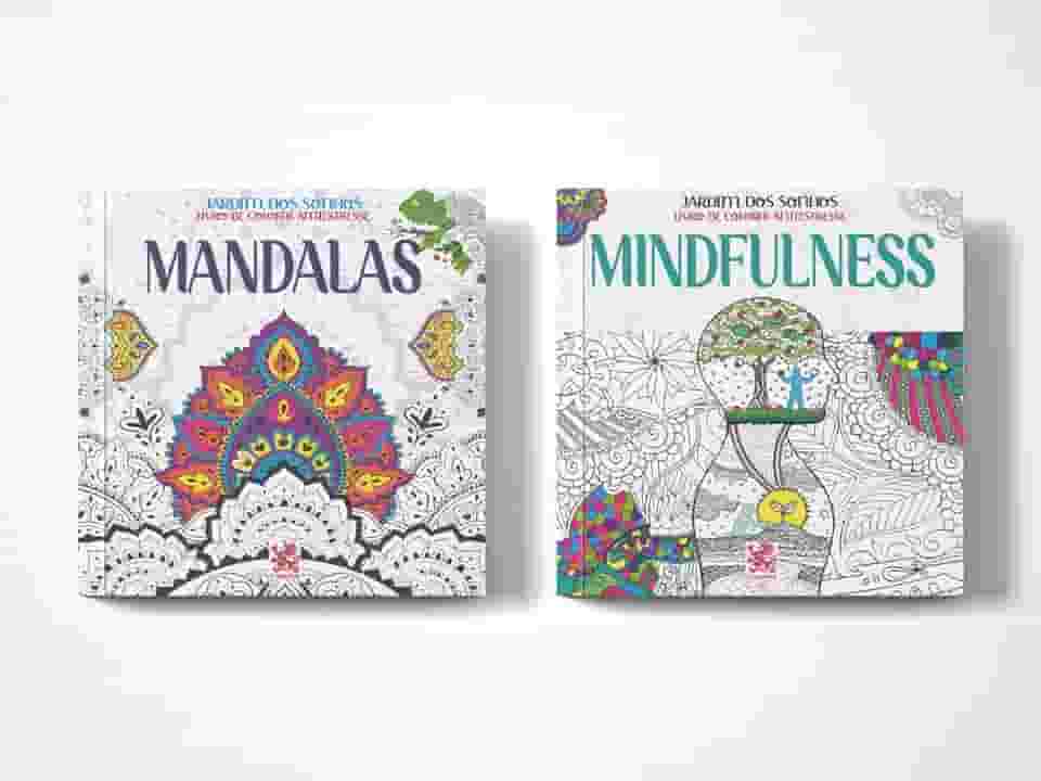 Coleção Jardim dos Sonhos | Mandalas + Mindfulness - Livro de Colorir Adulto