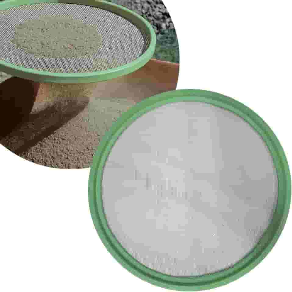 Peneira Areia 55 Aro Plastico Chapa Expandida Galvanizada