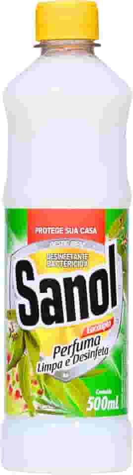Desinfetante Líquido para uso Geral, Eucalipito, Sanol, 500 ml, Branco