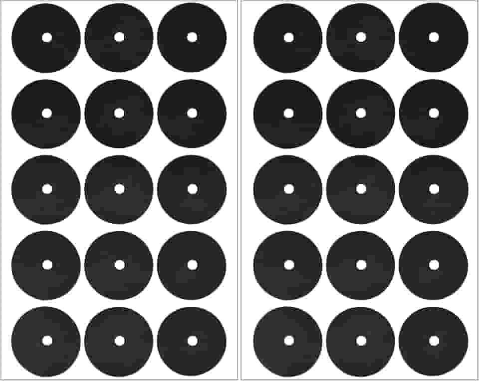 30 marcadores de mesa de sinuca, adesivos de ponto de bilhar, adesivos de sinuca, localizador de bola branca, marcadores de posição de bola de bilhar para prática