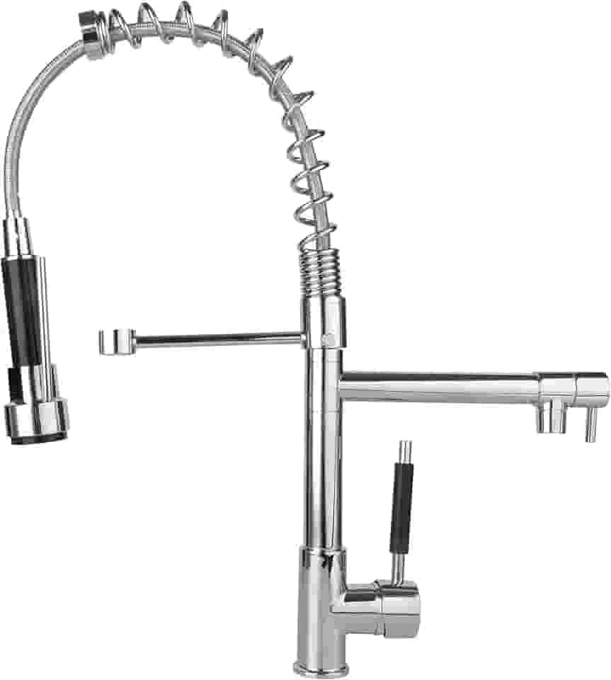 Torneira Gourmet Cozinha Cromada Monocomando 02 Saídas - Importada