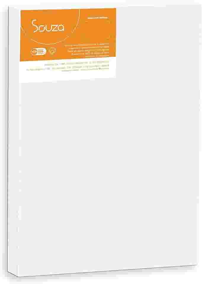 Tela De Pintura, Souza & Cia, 20cm X 30cm, Branco