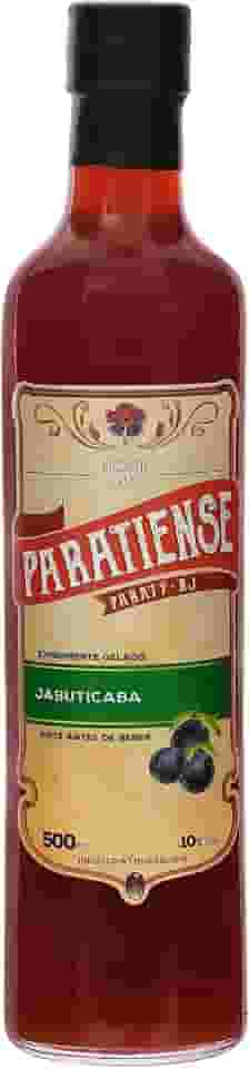 Licor de Jabuticaba Paratiense 500 ml Creme Fino Nacional Tradicional Coquetéis Exóticos Sobremesas Lembrancinha Presente Natal