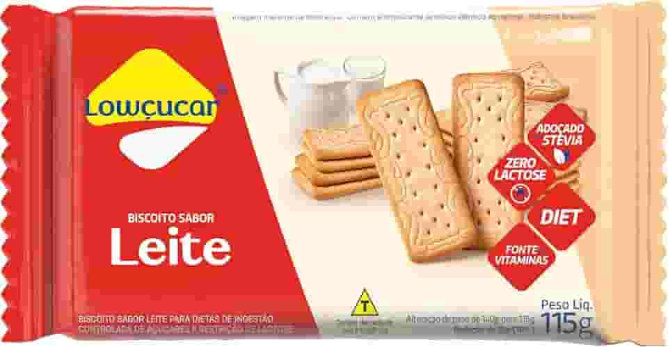 Lowcucar Biscoito Leite Zero Acuc. 140G