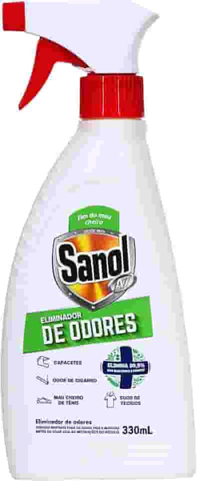 Sanol A7 - Eliminador De Odores 330 Ml Branco