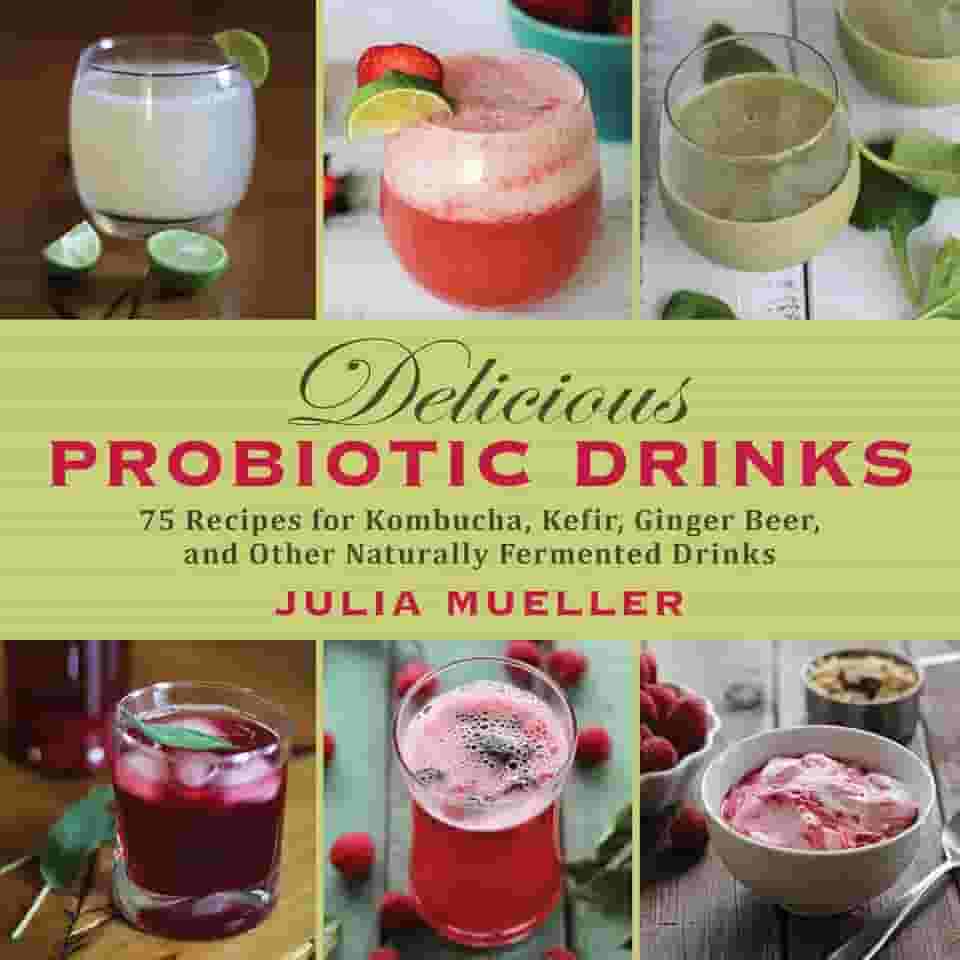 Delicious Probiotic Drinks: 75 Recipes for Kombucha, Kefir, Ginger Beer, and Other Naturally Fermented Drinks
