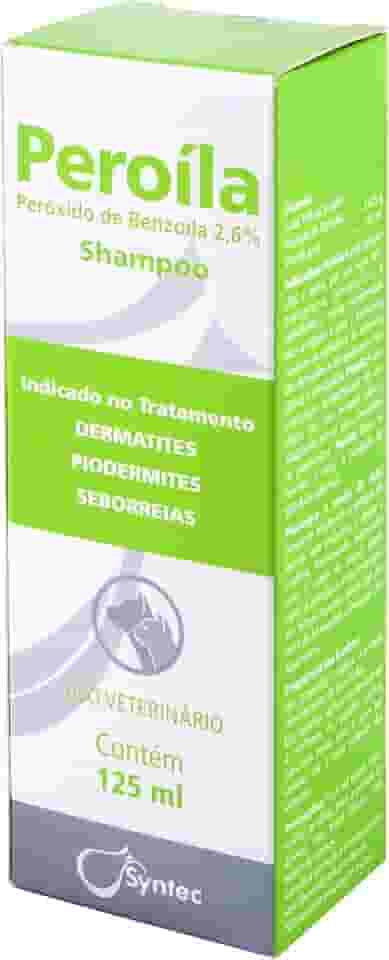 SYNTEC Shampoo Dermatológico Syntec Peroíla Para Cães E Gatos 125Ml