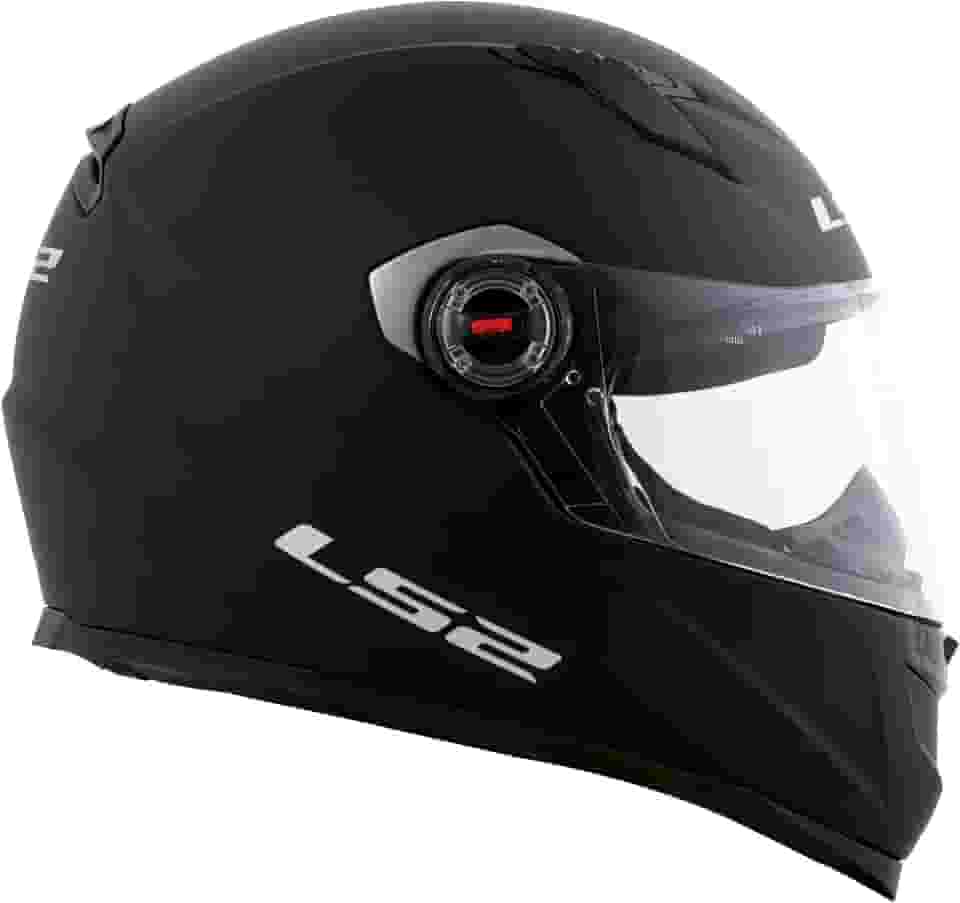 Capacete Ls2 Ff358 Monocolor Preto Fosco 56/S