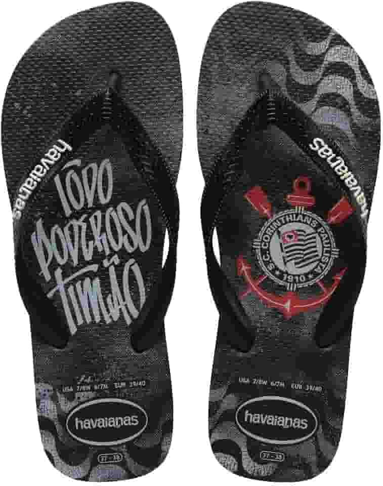 Chinelo Havaianas Top Corinthians masculino