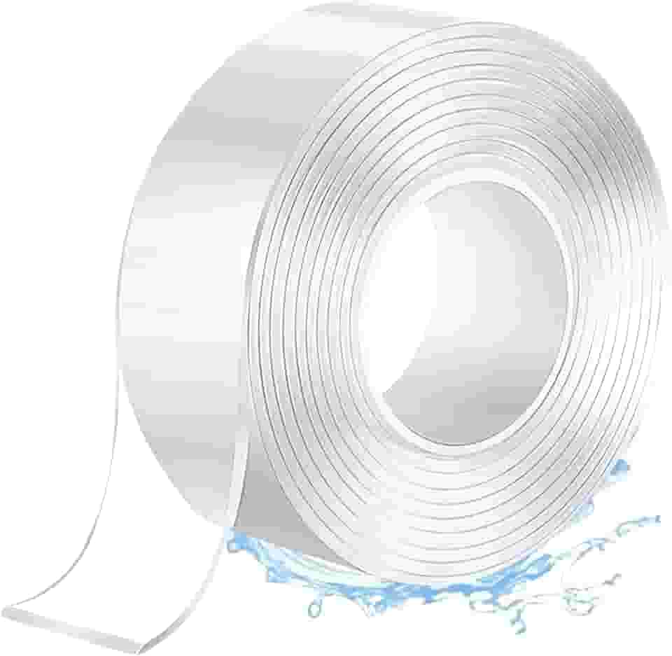 Super Fita Mágica Nano Adesiva Dupla Face Transparente Extra Forte Lavável 3M